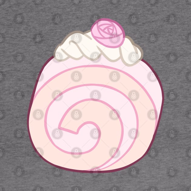 Roll cake cute pastel by Oricca